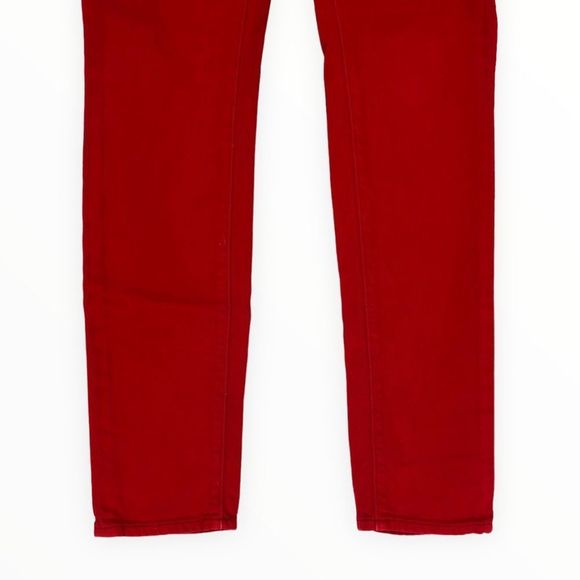 Pilcro and the Letterpress Bold Red Skinny Jeans - Picture 5 of 11
